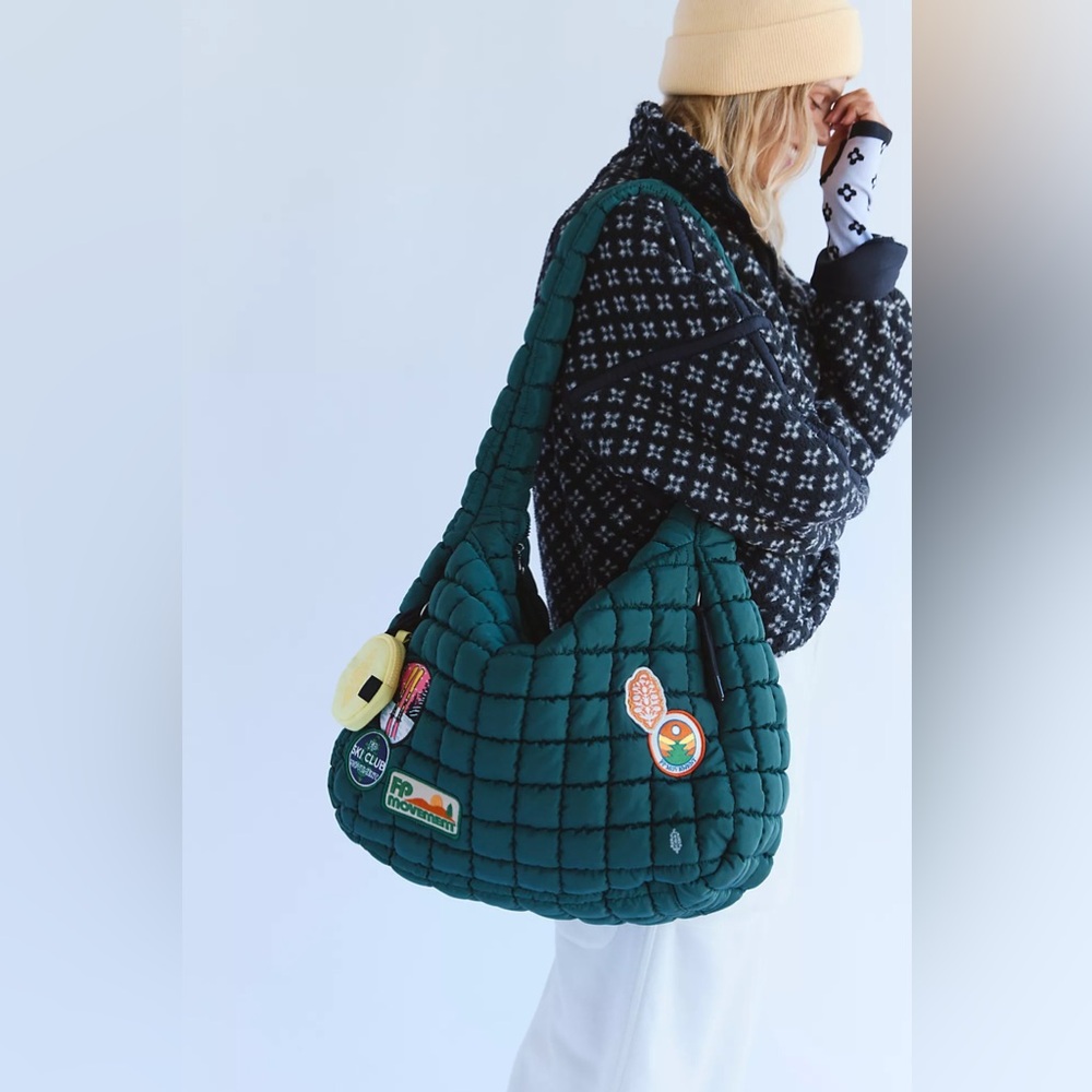 Quilted Carryall Bag- Patch
